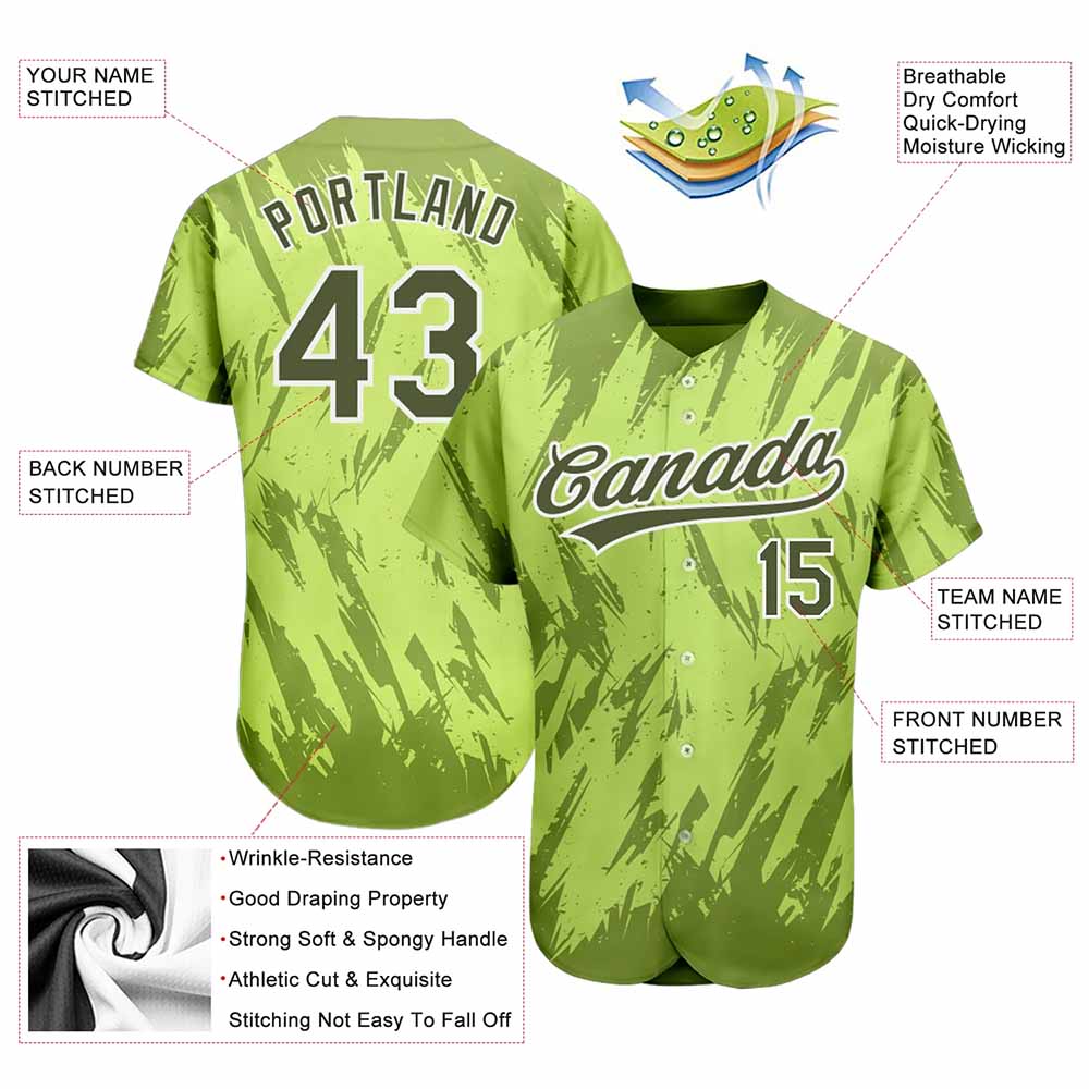 Sublimation Baseball Uniform Jersey Shirts